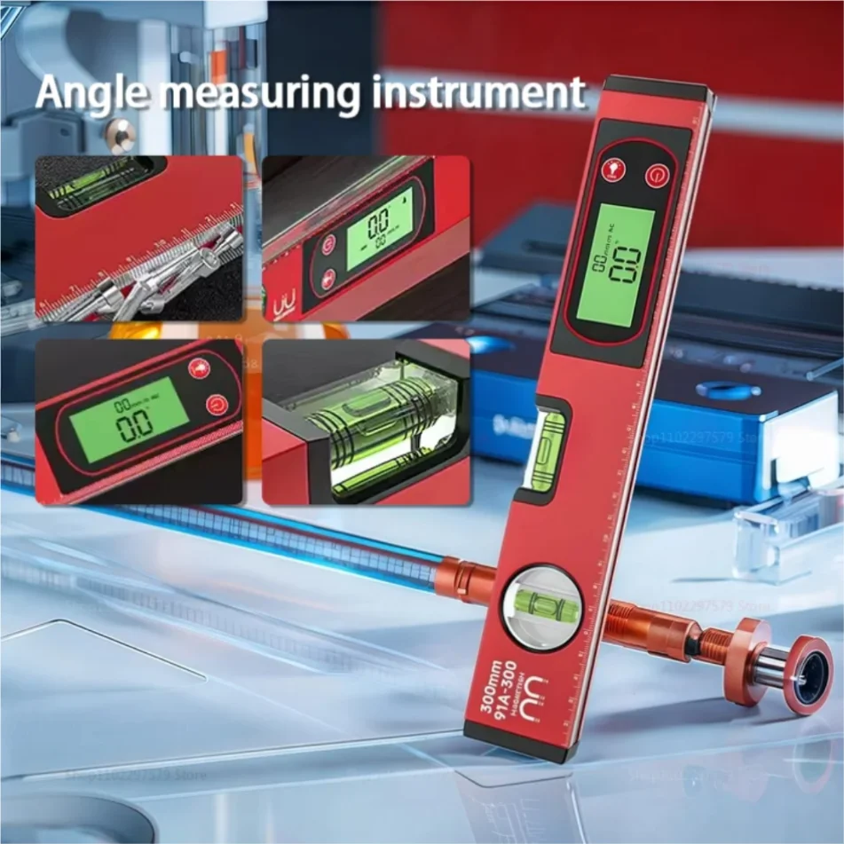 Spirit Level - Niveau à bulle numérique magnétique électrique,