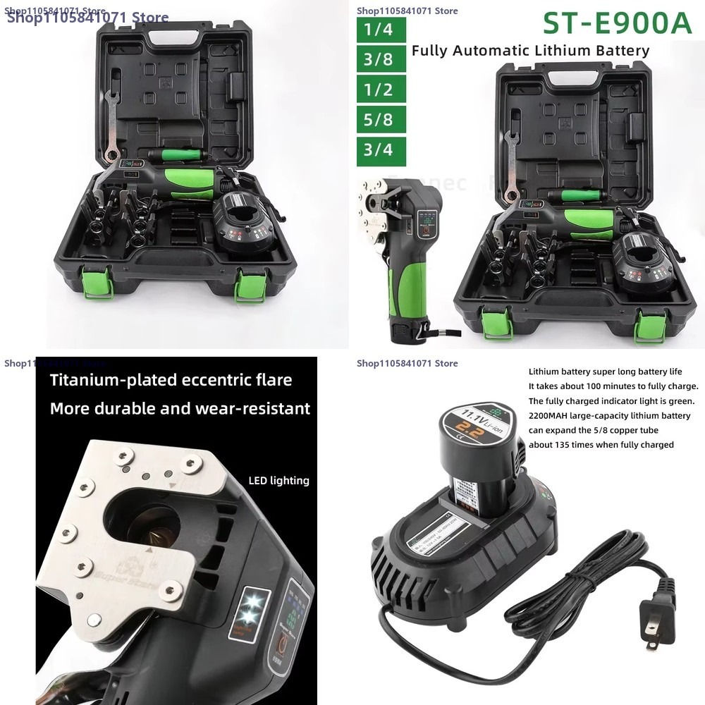 Tools Youtube - Outil électrique d'évasement pour climatiseur ST-E900A,