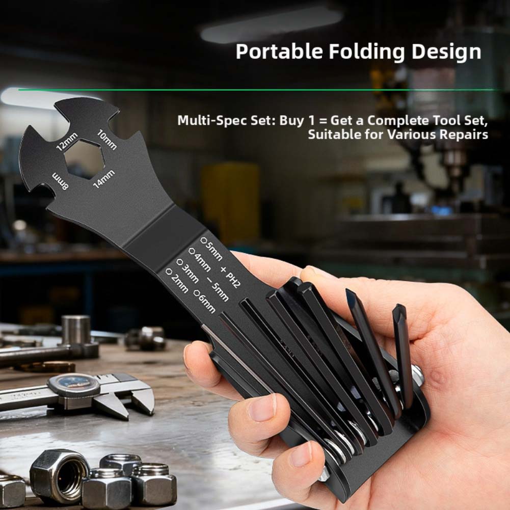 Clé hexagonale pliante multifo - Hand Tools And Workshop Equipment avis et prix