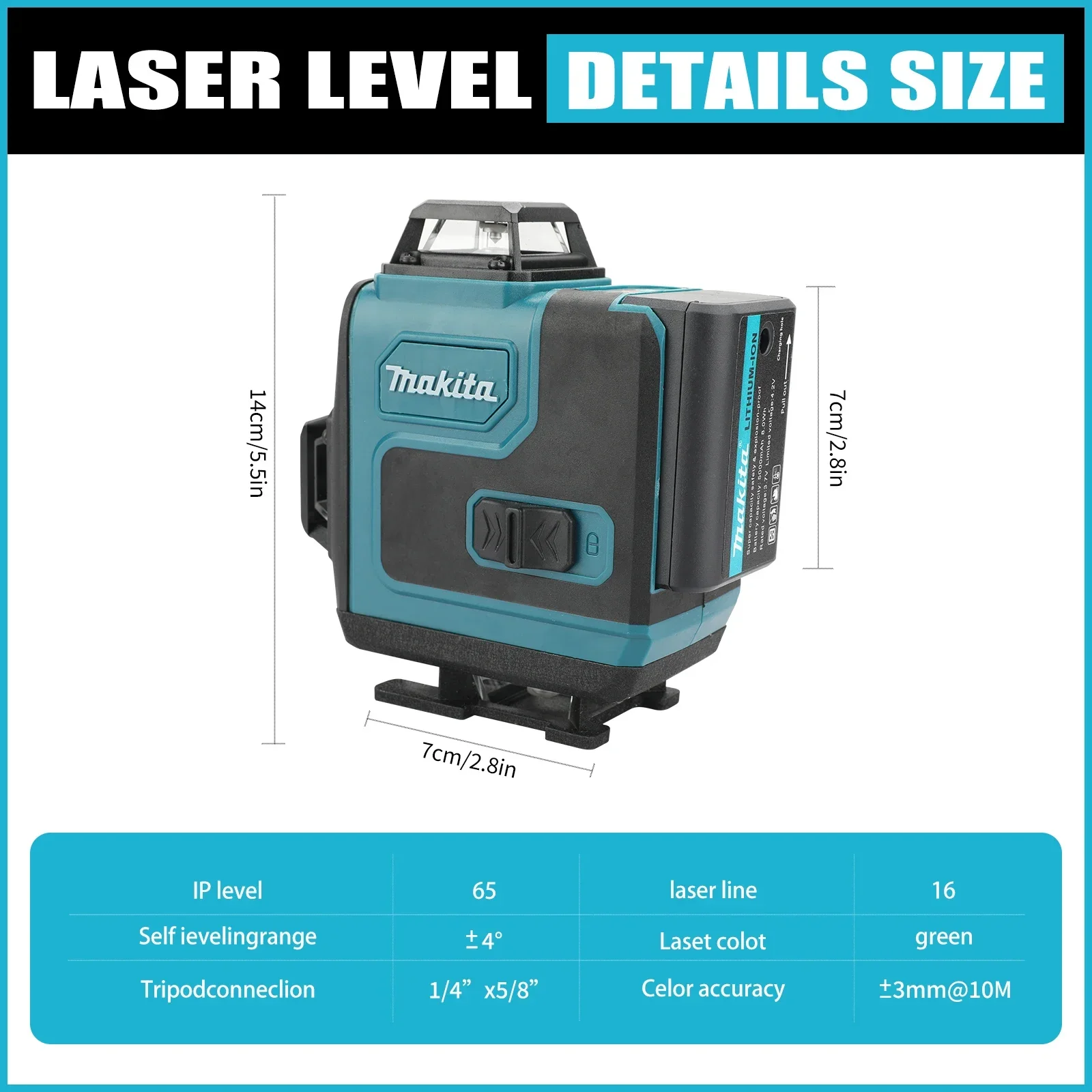 SK701 Niveau laser 16 lignes h - Spirit Level avis et prix